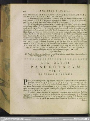 Lib. XLVIII. Pandectarum
