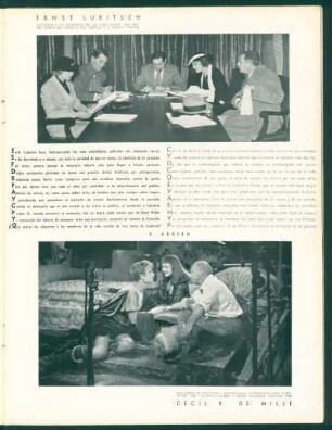 Ernst Lubitsch - Cecil B. De Mille