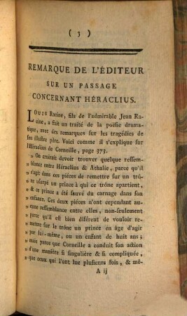 Commentaires Sur Le Théatre De Pierre Corneille Et Autres Morceaux Intéressans, &c. &c. &c.. 3