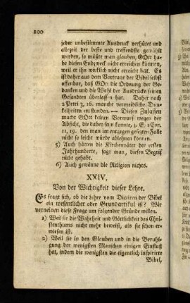 100-109, XXIV - XXVI