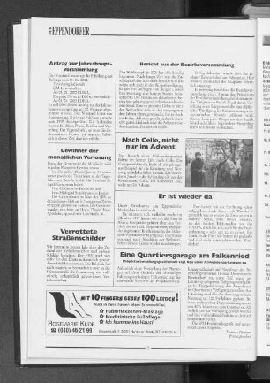 Verrottete Straßenschilder
