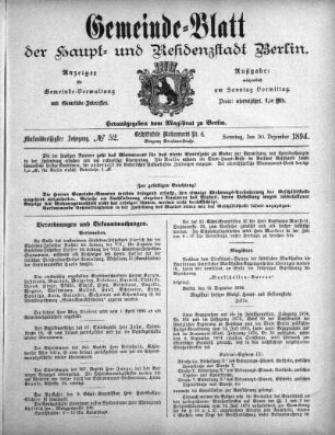 1894,52: No. 52, 30. Dezember 1894