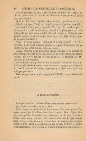I Le Travail-Fonction.