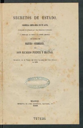 Secretos de Estado : zarzuela chino-bufa en un acto