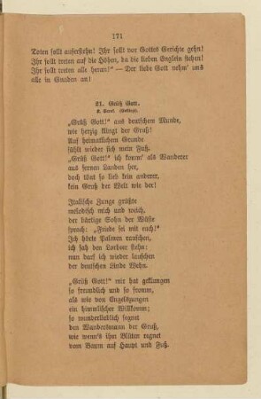 II. Sprichwörter und Denksprüche