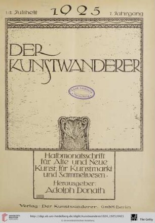 1./2. Juliheft