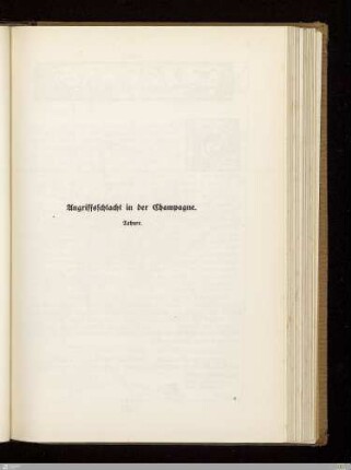 Angriffsschlacht in der Champagne
