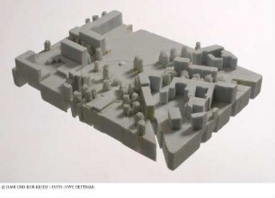 Prager Platz - Modell der Gesamtanlage (Bestehender Zustand)