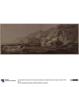 "Die Küste von Kalabrien mit den Felsen von Scylla"