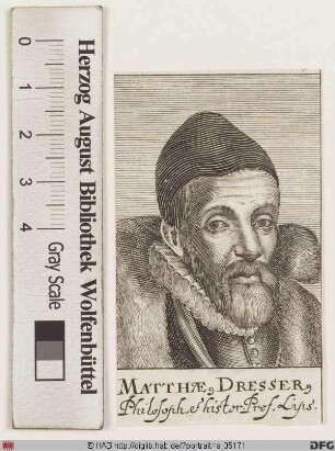 Bildnis Matthäus Dresser (Drescher)