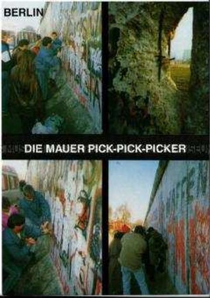 Mauerspechte an der Berliner Mauer