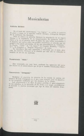 Conservatorio "Drangosch"