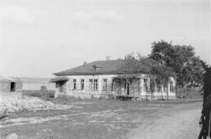 Zweiter Weltkrieg. Rußland, Oblast Belgorod. Wohnhaus (vielleicht in Lutschki)