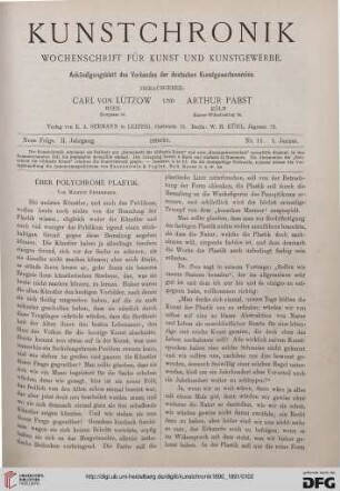 Heft 11 (1. Januar 1891)