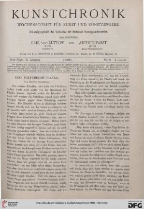 Heft 11 (1. Januar 1891)