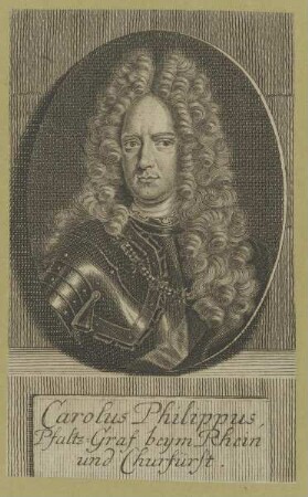 Bildnis des Carolus Philippus, Kurfürst von Pfalz