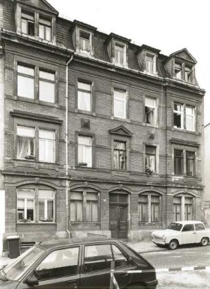 Dresden-Neustadt, Sebnitzer Straße 48. Wohnhaus (um 1895). Straßenansicht