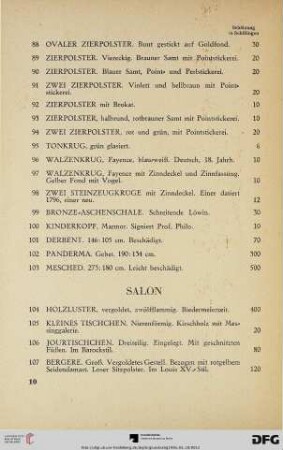 Salon (Nr. 104-156)