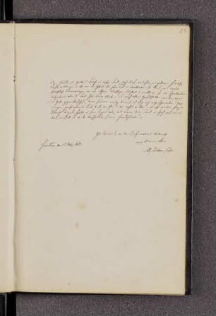 Alexander Detmer. – Hamburg, 07.03.1858