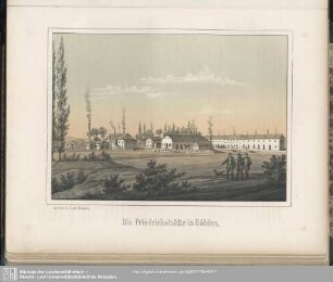 Glasfabrik Friedrichshütte in Döhlen bei Dresden, Werk der Sächs. Glashütten-Gesellschaft