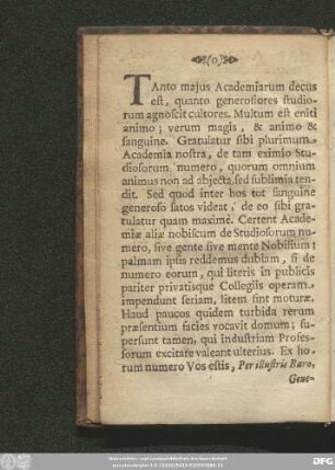 [Inscriptio.]