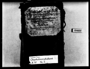 Pflichtsnotule für den Hofstaat der Königin von Polen und Kurfürstin zu Sachsen Christiane Eberhardine