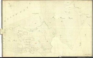 Landesaufnahme des Fürstbistums Osnabrück I Amt Bersenbrück Bl. 10 b Kirchspiel: Badbergen Feldmark: Wehdel Ortschaft: Wehdel Reinkarte Teil 2 Ausf.-Art: Farbige Zeichnung auf Karton, auf Leinen aufgezogen Herst.: Johann Wilhelm Du Plat Herst.: Georg Wilhelm Du Plat, Ernst Friedrich Du Plat (Direktion: Johann Wilhelm Du Plat) Format: ca. 70 x 110 cm Maßstab: 1 : 3 840