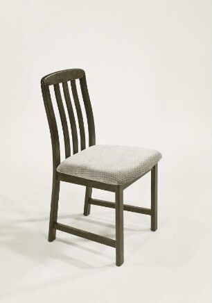 Stuhl mit gepolsterter Sitzfläche (Modell 8912), Stuhl mit gepolsterter Sitzfläche (Modell N 204)