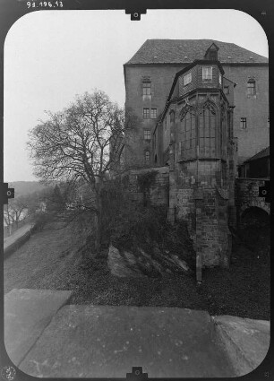 Rochlitz. Schloß (12.-14. Jh.). Kapelle. Ansicht von Osten