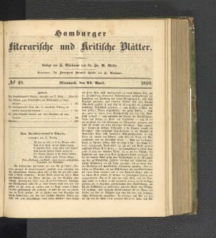 No. 49. 24. April 1850