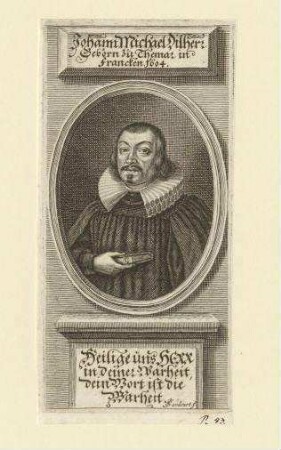 Johann Michael Dilherr; geb. 1604 in Themar (Lkr. Hildburghausen)