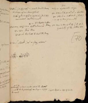 70r, Notes for ḍha