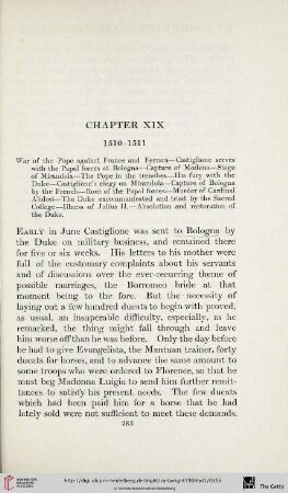 Chapter XIX: 1510-1511