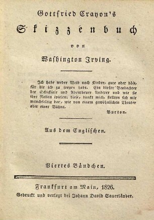 Gottfried Crayon's Skizzenbuch, 4