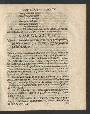 Conclusio IV.