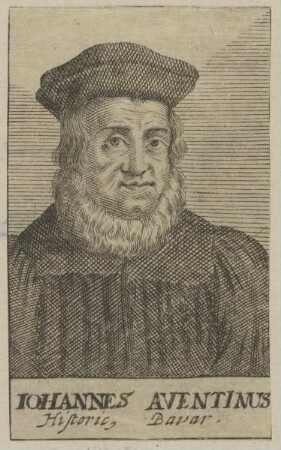Bildnis des Iohannes Aventinus