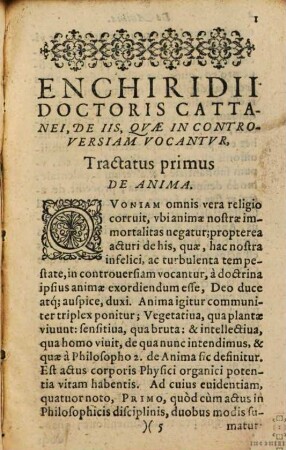 Enchiridion, Eorvm Qvae In Controversiam Vocantvr : Omnibvs Verae Pietatis Cvltoribvs Perutile ac necessarium