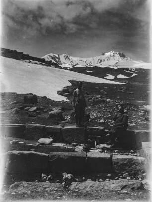 Wanderer : Männer auf dem Pass des Erciyes
