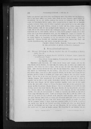 B. Gesandtschaftsakten.