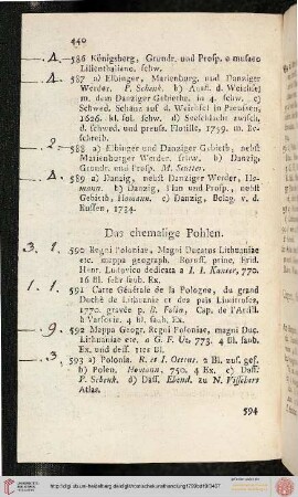 Das ehemalige Pohlen (Nr. 590-600)