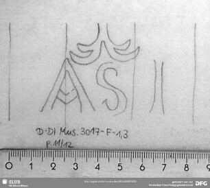 W-Dl-379 Vierkopfschaft / "AST"