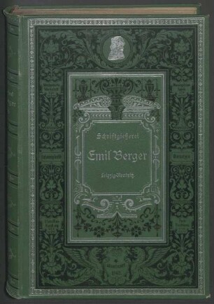 Gesammt-Probe der Schriftgiesserei Emil Berger