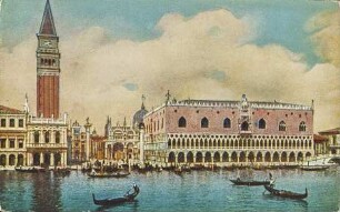 Venezia – Panorama dal Mare. [R]