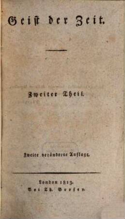 Geist der Zeit, 2