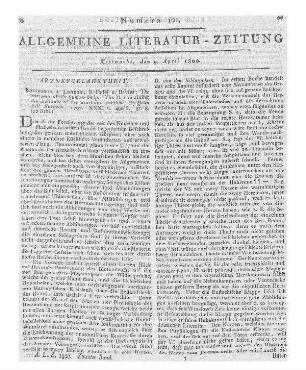 Liedersammlung für gebildetere Töchter. Hannover: Hahn 1798