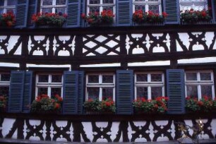 Bamberg - Historisches Haus : Aufgenommen in Bamberg 2001