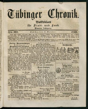 807-818, 15. Oktober (Nro. 201) - 18. Oktober (Nro. 203)