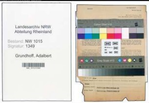 Entnazifizierung Adalbert Grundhoff , geb. 18.08.1895 (Arzt)