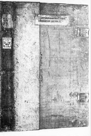 Hieronymi interpretationes Hebraicorum nominum - BSB Clm 347