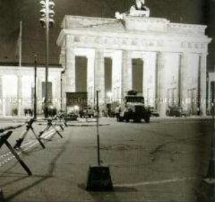 Sektorengrenze am Brandenburger Tor